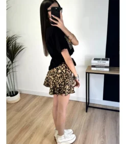 Hersecret Elena Z leopardikuvioinen shortsihame