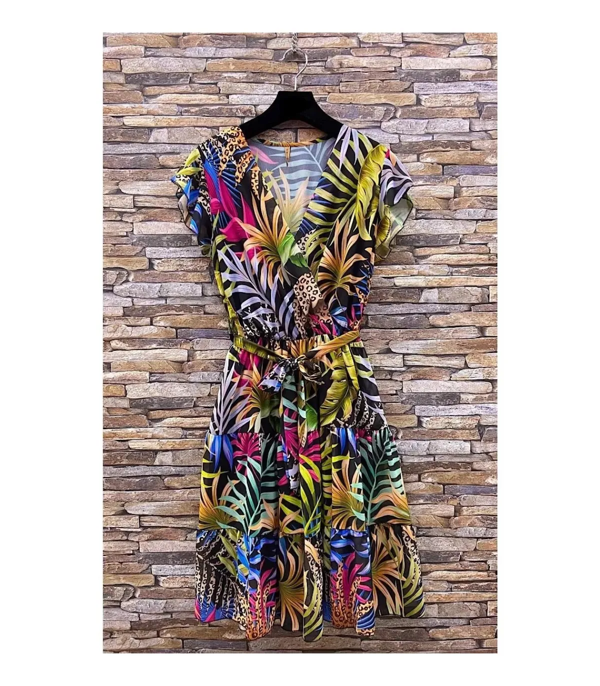 Hersecret Elle Style Enolie värikäs mekko