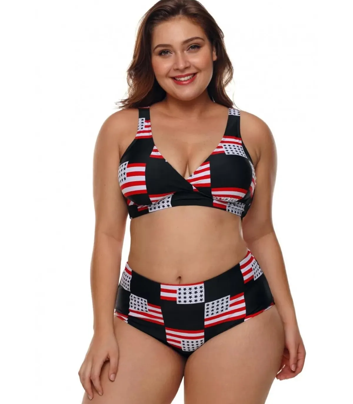 LC Lippuprinttikuvioiset bikinit