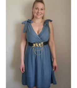 Hersecret Musta ketjukoristeinen vyötärövyö