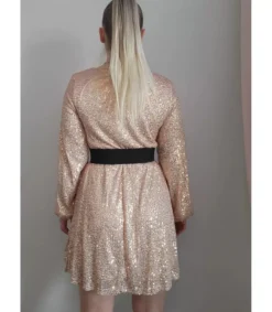 Hersecret Musta ruusukoristeellinen vyötärövyö