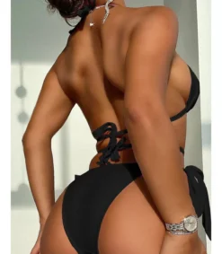 Hersecret Mustat bling narubikinit