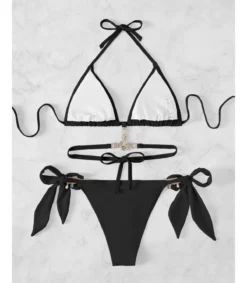 Hersecret Mustat bling narubikinit