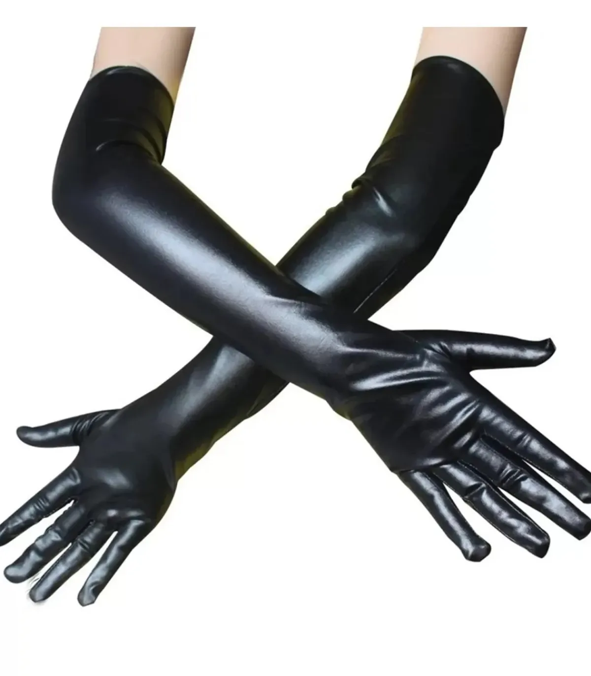 Hersecret Mustat PVC-hansikkaat