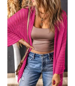LC Pinkki virkattu kimono