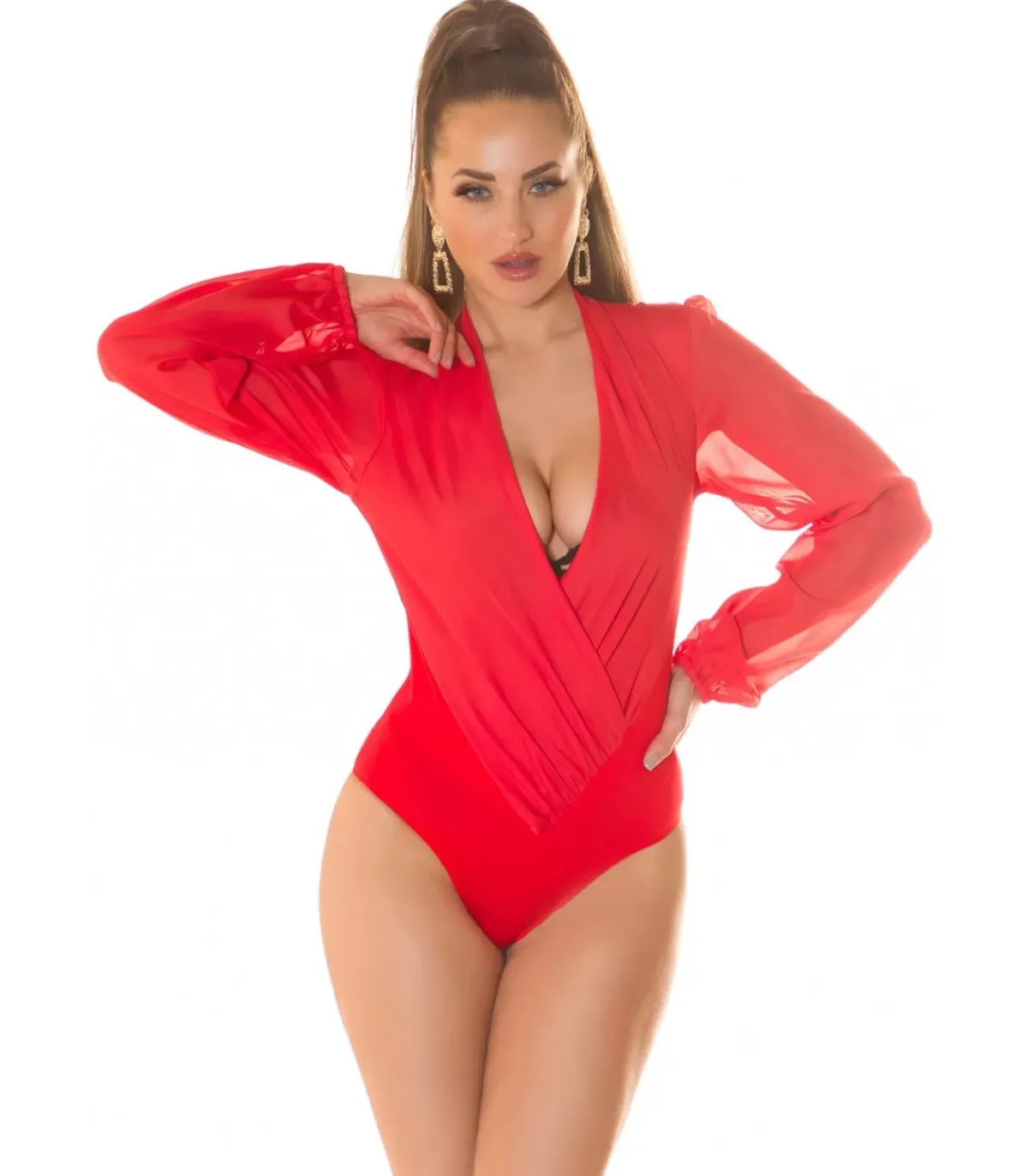 Hersecret Punainen v-body eh-hihoia