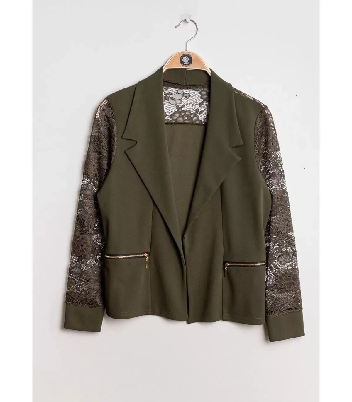 Hersecret Soleil Star khaki pitsihihainen bleiseri