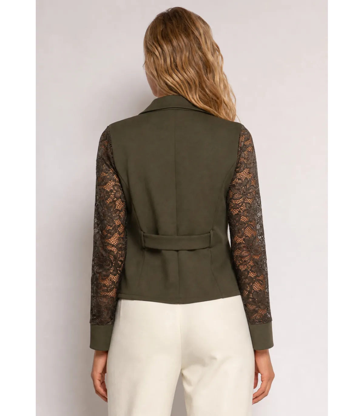 Hersecret Soleil Star khaki pitsihihainen bleiseri